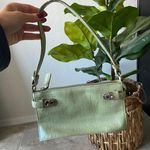 Green croc vintage handbag Photo 0