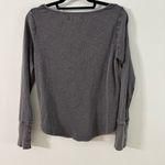 Lucky Brand Trim Mix Long Sleeve Henley Grey Size L Photo 8