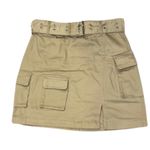 Juicy Couture NWT  Cargo Skirt with Belt in Nomad Brown Size 28 Photo 1