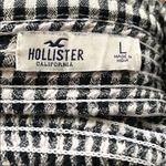 Hollister ✨  black gingham tie-front mini dress✨ Photo 4