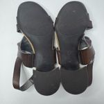 CHAPS 'Faelyn' Brown Strappy Sandals Size 9.5B Photo 7