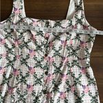 The East Order Tarshie Floral White print Sleeveless Midi Dress Size 3X Photo 14