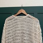 Chloé CHLOE white open knit round neck sweater Photo 1
