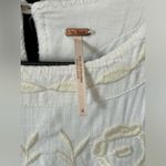 Free People Delightful Birds of Feather Dress in white Sz 4 Photo 8