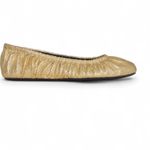 Rebecca Minkoff Ruched Metallic Ballet Flat Photo 3