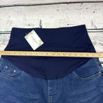 PacBreeze Maternity Jeans 🆕‎ Over Belly Slim Stretchy Pants [Size XXL] NWT Blue Photo 3