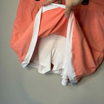 Peter Millar Womens XL Sally 16″ Skort With Trim- Saffron/White Photo 5