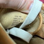 Frye Kira Distressed Branded Leather Low Top Sneakers Sz 10 Photo 4