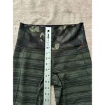 Lululemon  Women's Skinny Groove Pant II Green Butterfly Fatigue‎ Leggings Sz 4 Photo 7