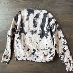 Max Roux Black & White Tie Dye Sweatshirt Photo 2