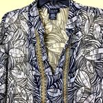 Ny Collection  Silk Sheer Tunic Beaded Blouse Cover Up Size 1X Photo 4