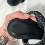 Joie ‎ Braided Black Sandal Heels Size 35.5 Photo 7