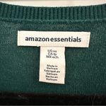 Amazon Essentials V Neck Pullover Sweater Green sz XS Photo 2