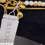 J.Crew Crystal & Stone gold tone necklaces set Photo 5