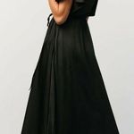 Baltic Born Vara Satin Maxi Wrap Dress Short Sleeve New Without Tags Photo 1