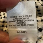 Anthropologie Ollari  Women's Tasseled Joggers Size Large Black & White Photo 9