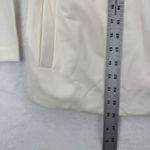 Eileen Fisher Ivory Flex Tencel Ponte Round Neck Zip Jacket Womens XL NWT Photo 2