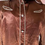 Lucky Brand Rodeo Girls By Brown and Pink Cowboy theme Small Top Photo 6
