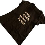 Pray, Hustle, Believe, Repeat Black Pullover Crew Neck Shirt Size XL EUC #0055 Photo 0