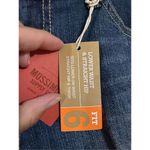 Mossimo Supply Co Medium Wash Denim Bermuda Shorts Size 7 NWT Photo 3