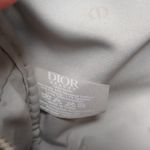 Christian Dior DIOR Denim Embroidered Cosmetic Zipper Trousse Pouch Makeup Cosmetics Bag New Photo 6