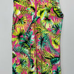 Tommy Bahama  Pink and Yellow Tropical Golf Tennis Beach Dress | S Photo 0