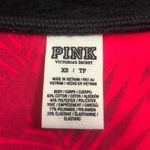 PINK - Victoria's Secret Victoria’s Secret Hot PINK zip pullover tropical print sweatshirt Size XS Photo 3