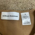 Vintage Alfred Dunner Medium Earth Tones Striped Knit Short Sleeve Shirt Brown Photo 5