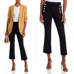Derek Lam 10 Crosby Robertson High Waisted Crop Flare Pants, Size 4 New w/Tag Photo 1