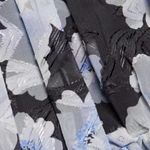 En Saison Teagan Babydoll Mini Dress in Black Multi Photo 7