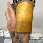 Louise et Cie  Animal Print cowhide Leather Slingback Sandals Photo 8