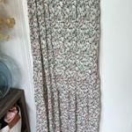 Bobeau Light Aqua Pink Cold Shoulder Flounce Sleeve Maxi Dress Size XSmall NWT Photo 5