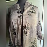 ZARA Vintage sequin satin formal layering top, size medium Photo 1