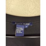 Boston Proper  Black Sleeveless Square Neck Stretch Sheath Dress Photo 2