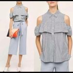 Anthropologie  Sunday in Brooklyn Scilla top Blouse small S New NWT blue RARE HTF Photo 6