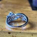 Natural Aquamarine Tanzanite Sterling Silver Ring Size 6 Photo 4