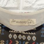 Boho print double layered hem‎ elastic waist dress Black Size L Photo 3