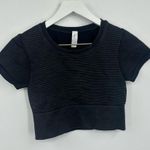 Aerie  Offline Cropped Seamless Shirt Size Small Photo 2