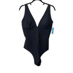 Cupshe Scuba Classic One Piece Black NWT XL Photo 1