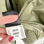 Sam Edelman Water Repellent Faux Fur Trim Puffer Jacket Quilted Green Women's M Photo 11