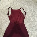 Lulus  Maroon Jumpsuit Open Back Photo 2