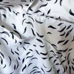 Acler Jasper Mini Dress Monochrome Swirl Black White US 10 NWT Photo 5