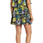 Sam Edelman Tiered Mini Dress Blue Multi Size XL NEW with Tag Photo 3