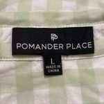 Tuckernuck  Pomander Place Green Gingham Plaid Adair Button Down Top Size Large Photo 7