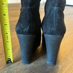 Diane Von Furstenberg  Jimson Tall 4" Wedge Boots Suede Boho Tribal Fringe Sz 7 M Photo 9