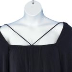 Samantha Treacy Long Sleeve Bubble Hem Dress Navy Size 6 Party Wedding Guest Blue Photo 2