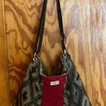 Lexi Winn Tapestry n Velvet Hobo Bag Red Photo 4