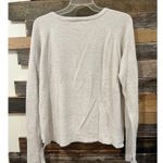 Barefoot Dreams  cozy chic Lite sweater kangaroo front pocket cream ivory sz XL Photo 2