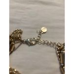 Vera Wang Silver Tone Multi Strand Chain Statement Necklace Rhinestone Accent Jewelry Photo 6