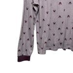 Disney  Minnie Mouse Lounge Sleep‎ Shirt XL Purple Cozy Leisure All Over Graphic Photo 3